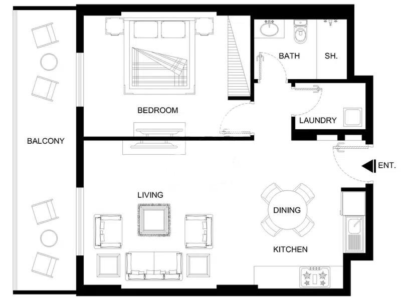 Lux The La Mer By The Sea Suite 4 Dubai Exteriör bild